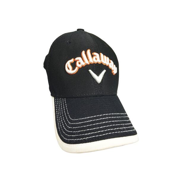Callaway Tour I Series Black Embroidered Adjustable Baseball Golf Cap - Picture 1 of 6